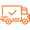 orange delivery icon